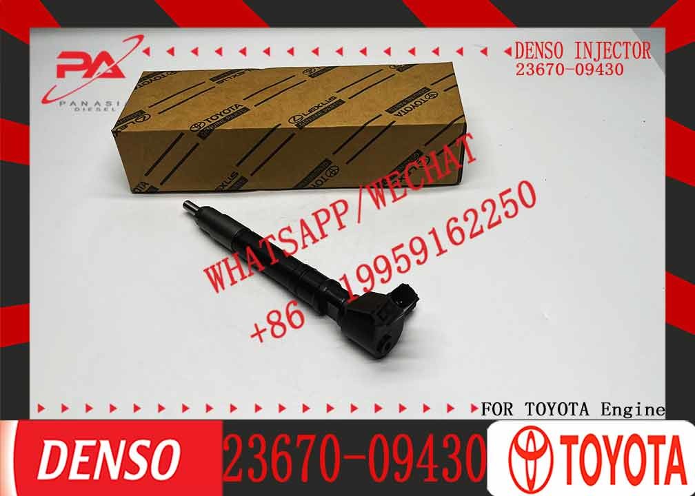 High Quality Fuel injector For Hilux Revo 2.4L 23670-0E020 23670-09430 295700-0560 236700E020(G4) 2367009430 2957000560