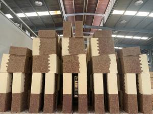 China 1650C Bauxite Silica Mullite Brick For Cement Kilns , High Temperature Insulation Bricks factory