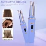 USB Rechargeable Portable Hair Curler Travel Cordless Mini Hair Iron Auto Curler