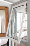 Double Glass Aluminum Awning Window Tempered Glass Aluminum House Window