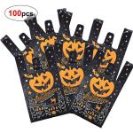 Factory Price Custom Print Halloween PP Cute Candy Plastic Treat Bag