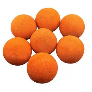 China 80mm 100mm 125mm 150mm 170mm Size Pump Pipe Cleaning Sponge Ball Concrete Pump Truck Spare Parts factory