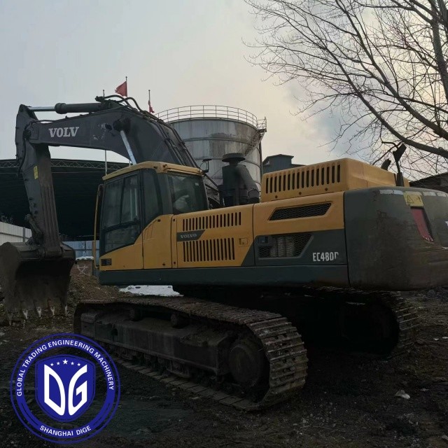 Ec480 Used Volvo Excavator 48 Ton Heavy Powerful High Performance Lighting System
