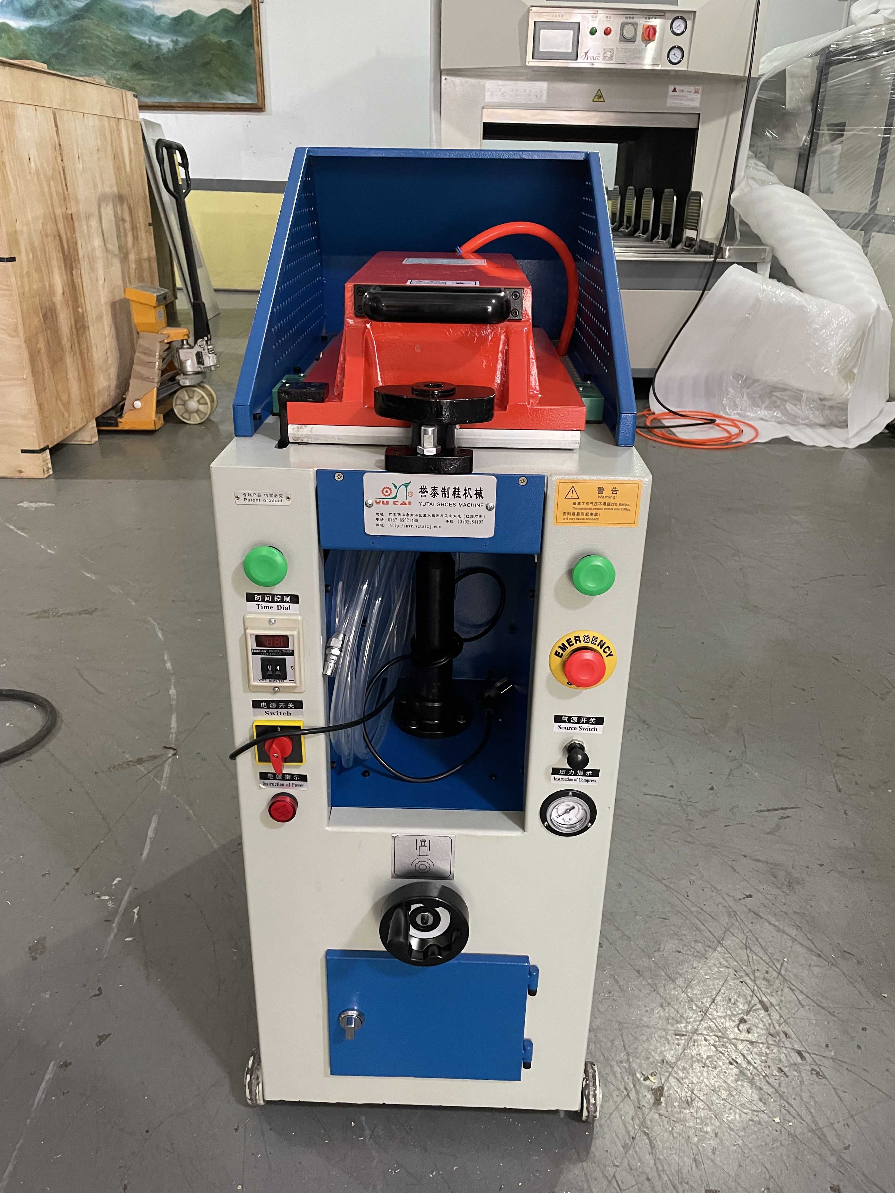 YT-2005A Fully automatic Boots Bottom Single Head Shoe Sole Pressing Machine