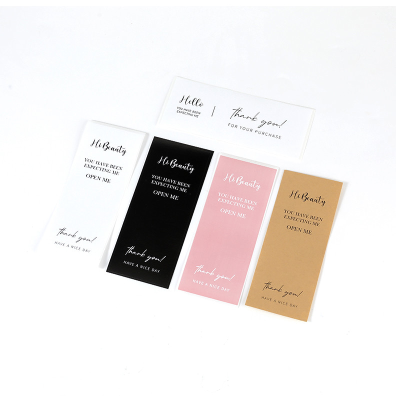 Custom Rectangle Self Adhesive Label Shipping Box Packaging with UV and Offest