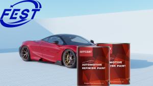 China Car Paint Suppliers Automotive Paints Refinish Acrylic 1K/2K Red factory