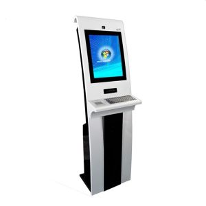 Coin Operated Self Service Computer Kiosk Customised Software With Printer