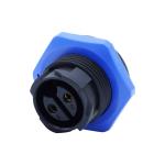Male Rear Panel Mount Socket M20 Self-locking Waterproof LED IP67 Connectors