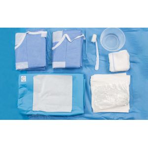 Sterilized Laparoscopy Drape Set Medical Single Use Surgical Laparoscopy Pack