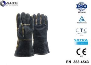 China Welding Thermal Safety PPE Safety Gloves Protect Hands Fire Resistant Extra Long Sleeve factory