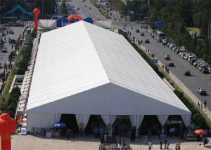 China Affordable Big Outdoor White Exhibition Tents Customized 10x25m 20x30m 30x40m factory