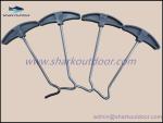 Tent peg puller with plastic grey head