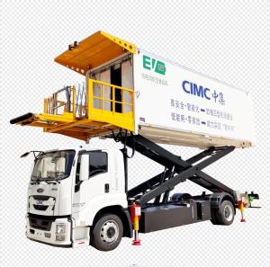 China Electric Catering Vehicle Airport Truck Served To Boarding Flight Passengers factory