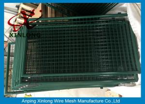 China Little Space Galvanized Galvanized Fence Gate , Security Fence Gate Europe Style factory