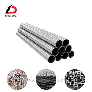 China Round Stainless Steel Pipe ASTM A270 A554 SS304 316L 316 310S 440 1.4301 321 904L 201 Square Pipe Inox Ss Seamless Tube Ss Pipe Price factory