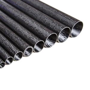 China Strong and Light 3K Rollwrapped Carbon Fibre Tube Hollow OD-30*ID-28* L 2200mm factory