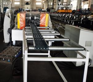 China 100-600mm Width Steel Perforated Cable Tray and Cable Channel Roll Forming Machine factory