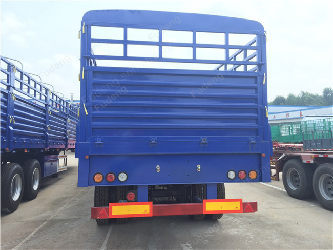 40 Tons Side Wall Semi Trailer Customized Dimensions 12 Units Container Lock