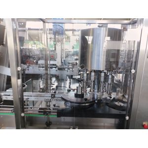China ServoSeal Cap Pressing Machine 180 bottles/min automatic capping machine factory