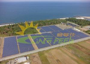 China OEM Ballasted Solar Panel Racking System 5~45 Degree Installation Angle factory