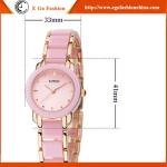 KM02 MOQ 20pcs Luxury Bracelet Watch Bangle Watches Golden Case Watch Female