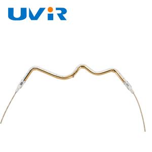 China Customized Special Shape Infrared Heating Tube Lamp Single Element factory