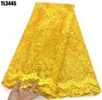 2023 Cheap pink tulle lace nigerian net lace fabric for dress french lady dress