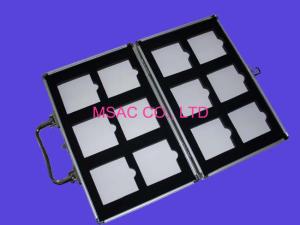 China Customized Stone Sample Box MS-S-13 Aluminum Display Case Fireproof For Display factory