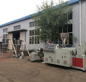China 0.3m3/Min Soft Plastic Granule Making Machine factory
