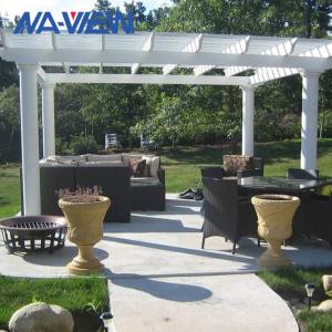 China Attached Alumawood Pergola Patio Canopy Aluminum Colorbond Pergola factory