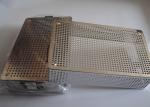 40x30x5cm Perforated Metal Wire Mesh Basket Medical Disinfecting