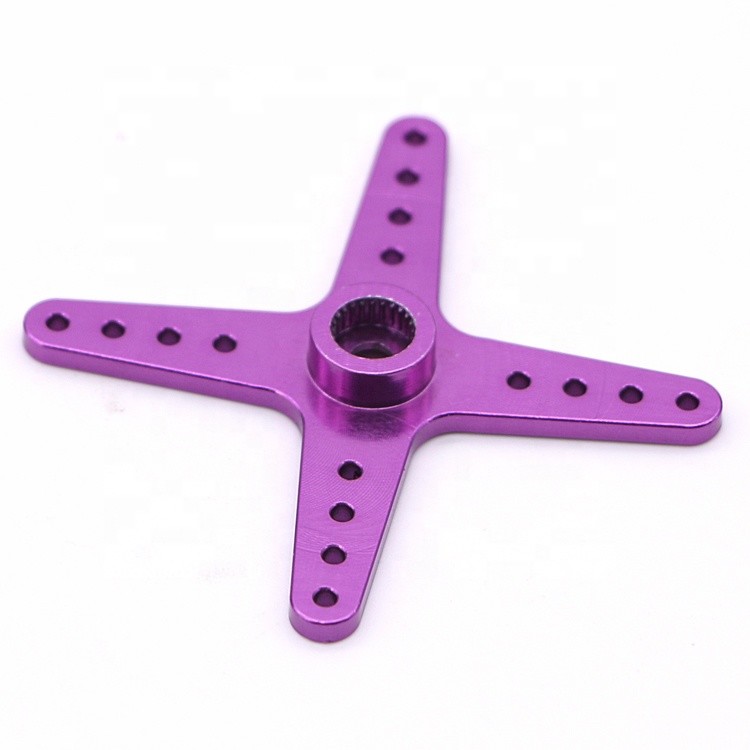 OEM CNC RC Parts Machining Micro Metal Aluminium Servo Horn