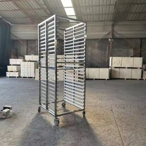 China 304SS 430SS 201SS Baking Tray Trolley Sustainable Bakery Trolly on sale