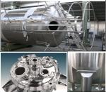 T304/T316 Stainless Steel Mixing Vessel , volume to be customized from 50L to 10