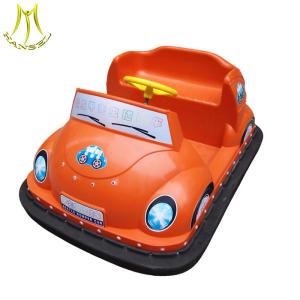 China Hansel 2018 outdoor playground amusement children bumper car with music factory