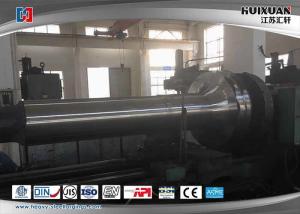 China 18CrNiMo7-6 20CrMnMo 42CrMo 35CrMo Transmission Pinion Shaft Axle Shaft Forging Shaft factory