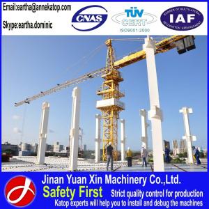China 8t max building tower crane 6010 model for export factory
