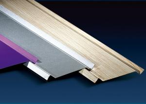 China 100mm Height Metal Ceiling Channel , Shops Aluminium Ceiling Tiles Sound Insulation factory