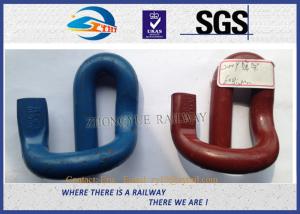 Corrosion Resistance 60Si2CrA E Shape Elastic Rail Clips / Rail Fast Clip