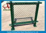 Powder Coated Playground Diamond Wire Mesh Fence For Park / Zoo