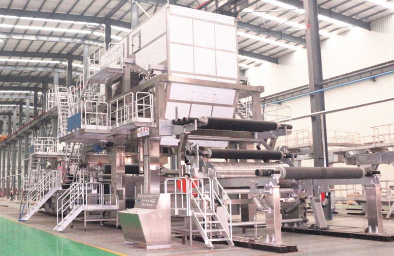 1880 Mm Corrugated Paper Making Machine 15T/D Jumbo Roll Production