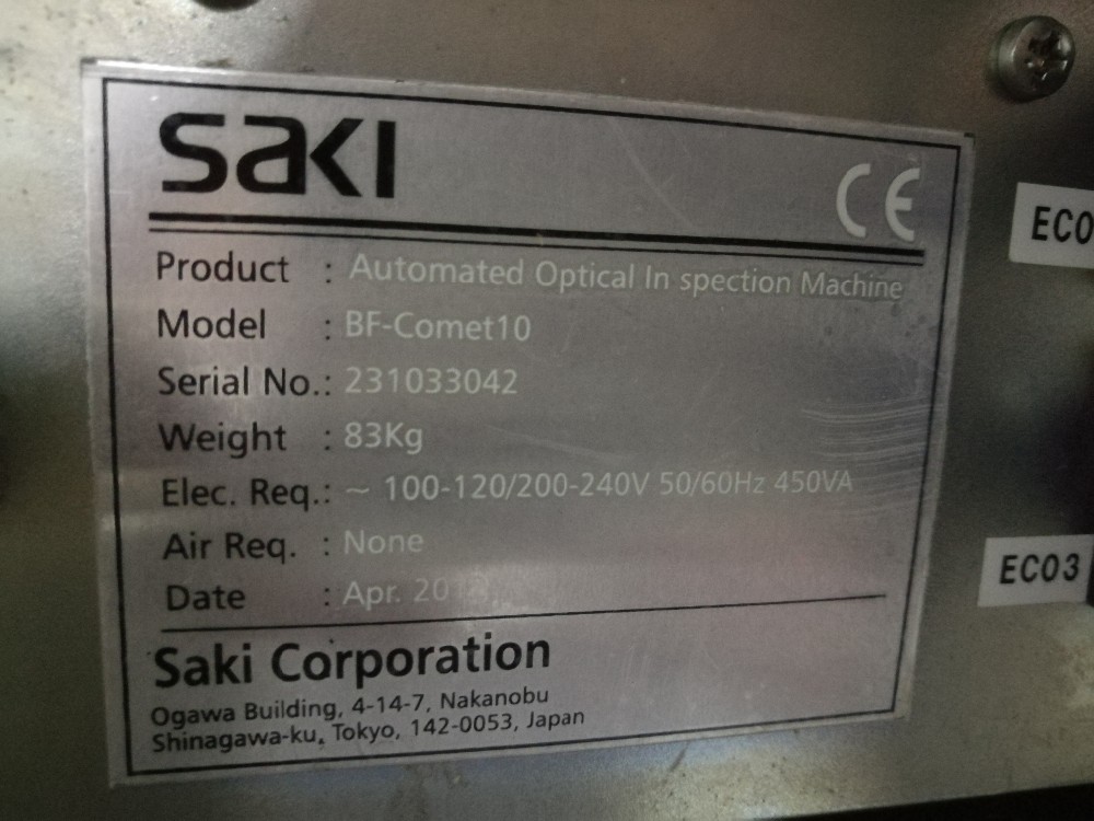 SMT AOI Machine , BF-Comet10 AOI Inspection Equipment