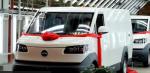 7.2m3 Electric Cargo Van 90km/H Pure Logistics Market Transportation Truck