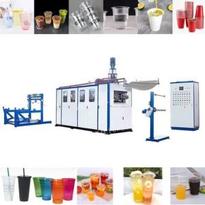 China High speed Milk Tea Cup Thermoforming Machine factory
