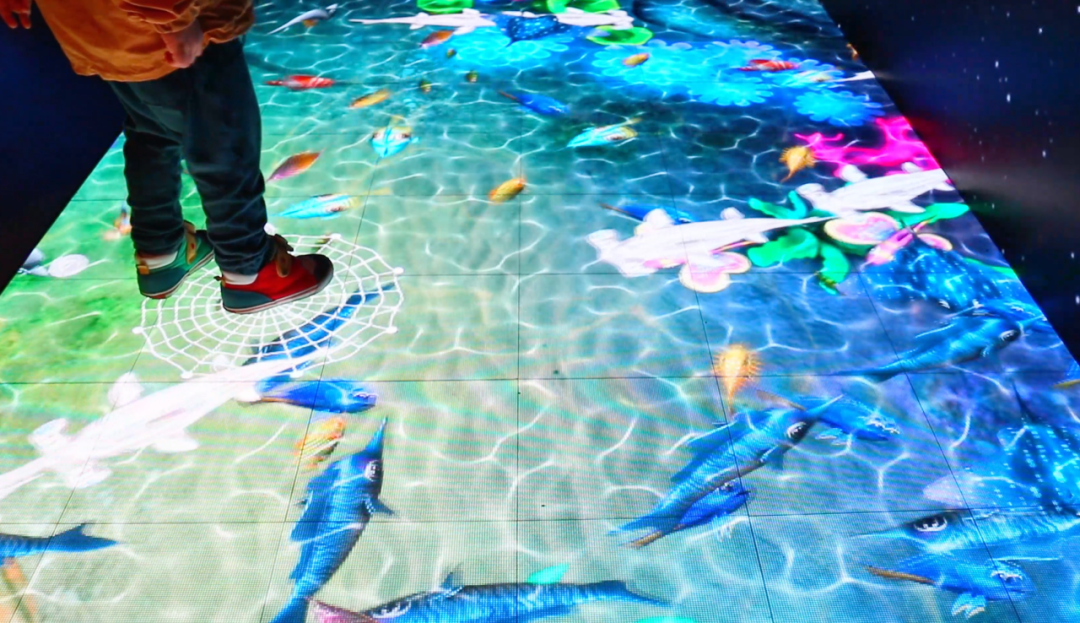 P2.6 Interactive LED Floor Display With Super High Pressure Resistance And