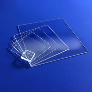 China 2.2g/Cm3 Optical Glass Plate High Purity Square Quartz Optical Window factory