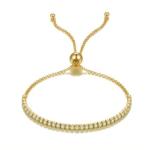 Tennis Sterling Silver Slider Bracelets