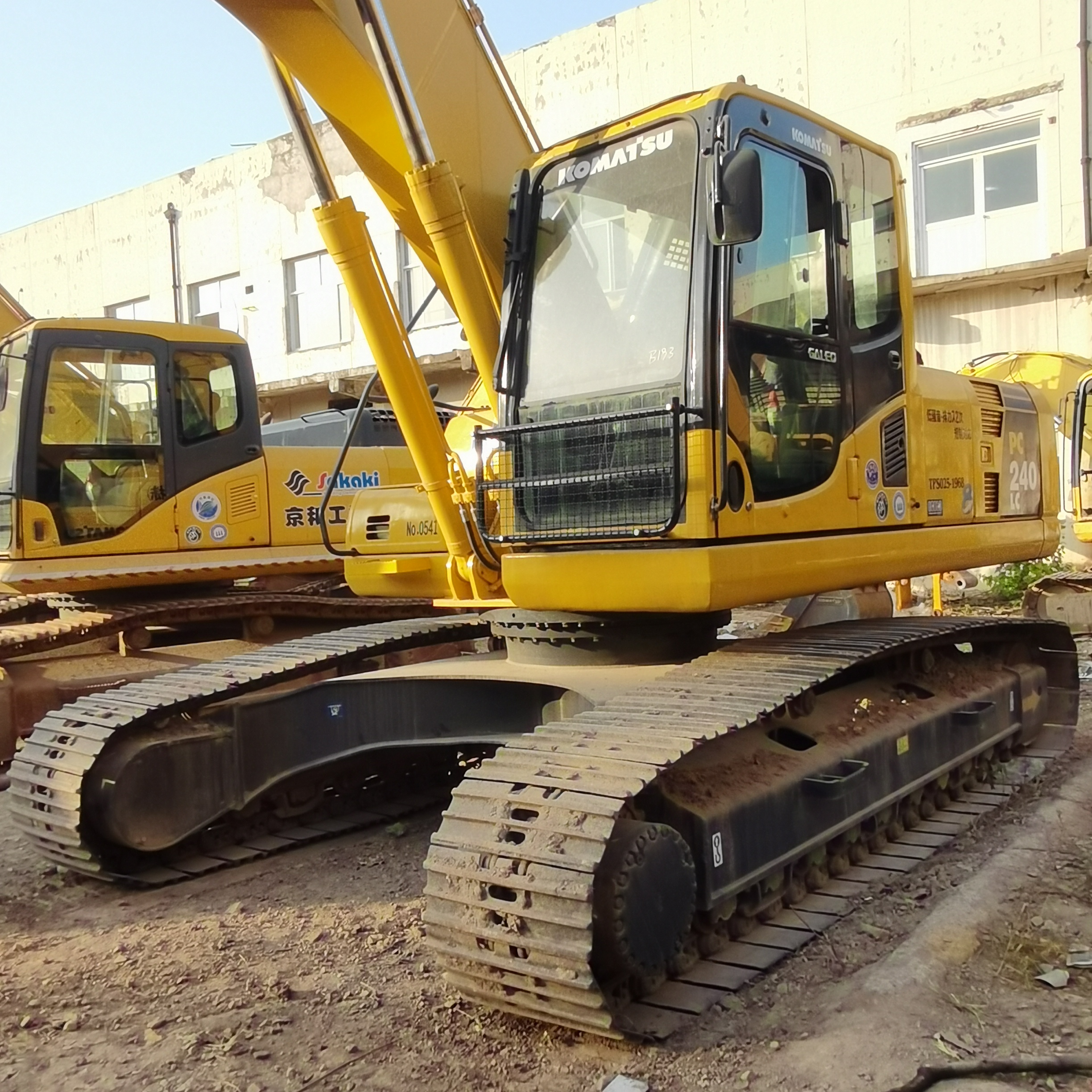 24 Ton Second Hand Komatsu PC240LC Excavator with 1.2M³ Bucket Capacity 2020