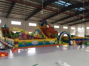 China stocks giant bouncy castle playground for sales factory