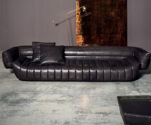 China Vintage Light Luxury Style Brown Yellow Green 1-2-3 Seat Sofa Leather Velvet factory